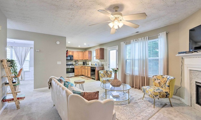 Union City Casa | Boho Union City Home < 20 Mi to Dtwn Atlanta!