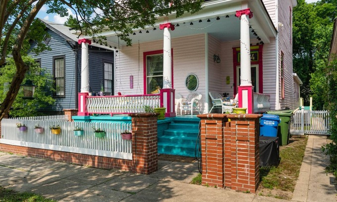 Columbus Apartamento | Bold & Beautiful Stays Downtown Historic Home near Ft Benning/Moore & Hospitals