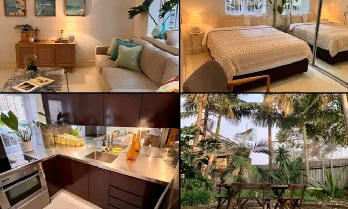 North Bondi Apartamento | Bondi Beach w backyard and garden