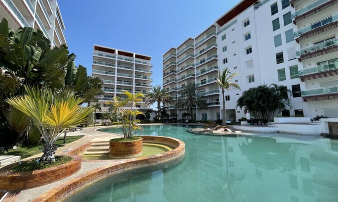 Marina Mazatlán Condominio | bonita habitación hotelera con balcón by Gpsrentas