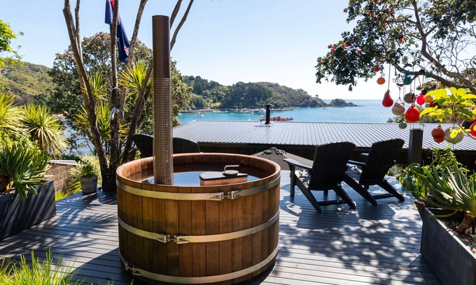 Tryphena Casa | BONNYDOON - a waterfront paradise with incredible sea views and stunning sunsets