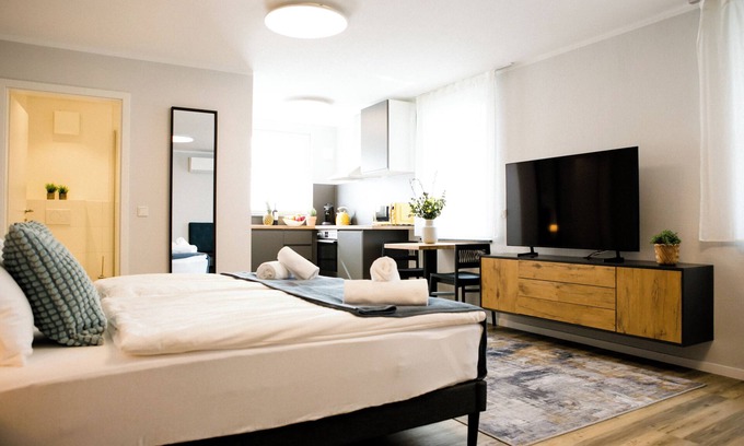 Sankt Augustin Apartamento | bonquartier|LUXAPT#4-Selfcheckin/Kü/AC/Prkn/SBahn