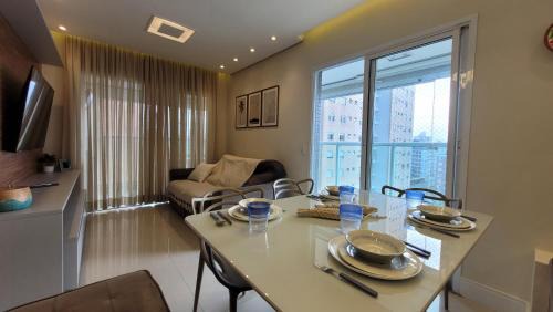 Ponta da Praia Apartamento | Book Santos Maralta 111 - Ponta da Praia 2 dorm