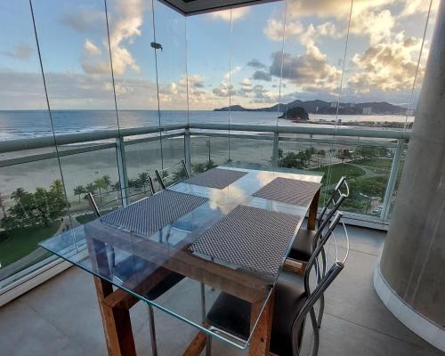 Pompeia Apartamento | Book Santos - Unlimited 901 - Frente Mar com Vista Panorâmica