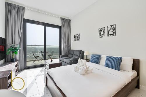 Jebel Ali Apartamento | Bookable - Alexis Tower, Studio Room with Balcony
