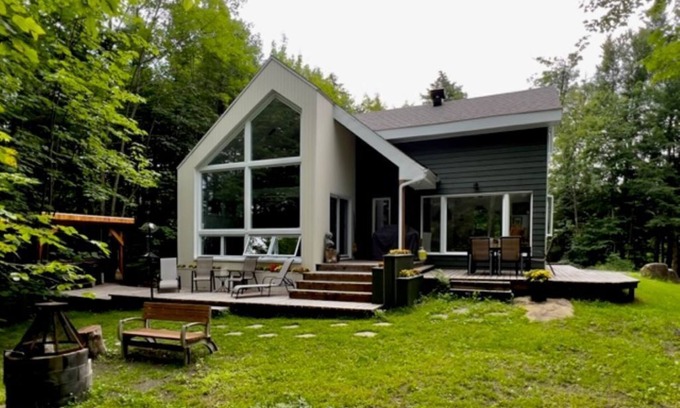 Mauricie Chalet De Esquí | Bord du Lac Chrétien Moteur Électrique Seulement