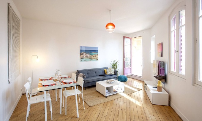 Saint-Michel Apartamento | Centro histórico de Burdeos, aire acondicionado, terraza y aparcamiento