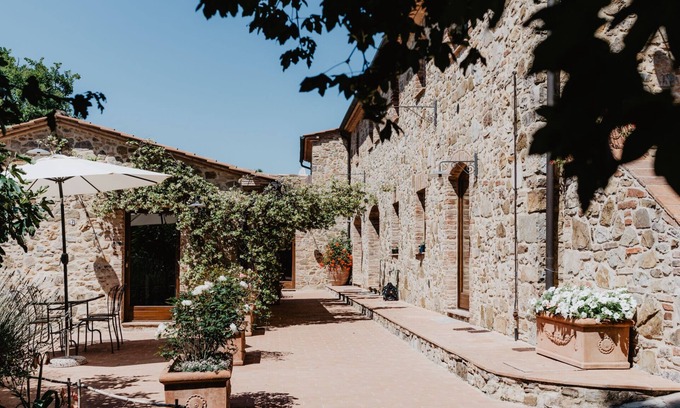Radicondoli Casa | Borghetto Poggio Bianco - Antico casale