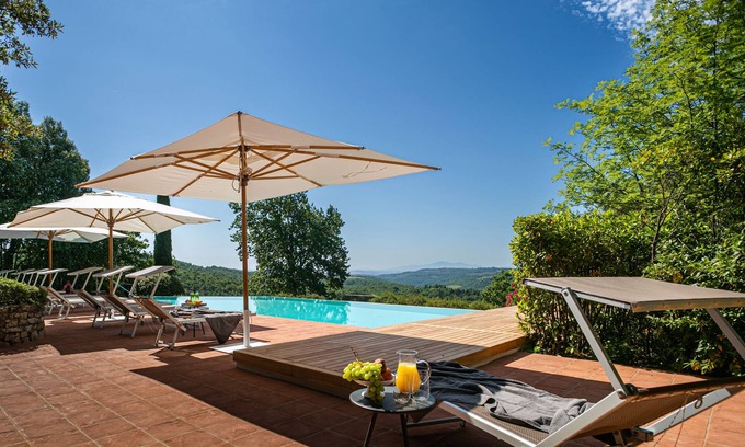 Gaiole in Chianti Villa | Borgo San Polino, villa with private pool