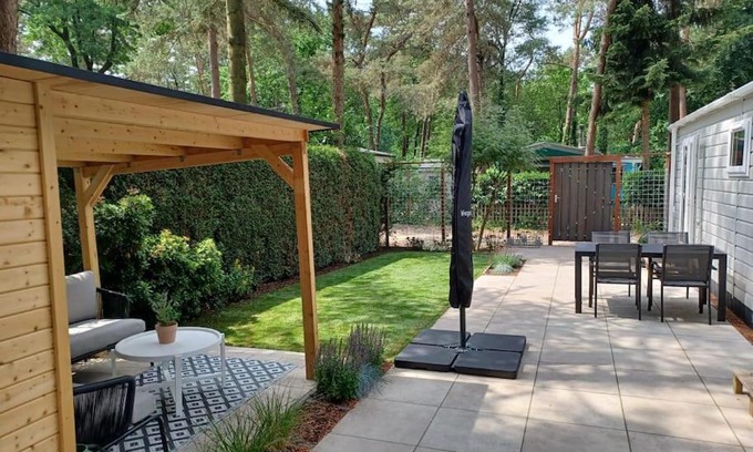 Bosgebied Hoenderloo Casa | Boshuis met grote tuin I Vakantiepark met Zwembad