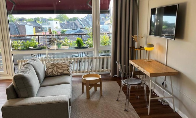 Moers Apartamento | BOSTEL 88 - Moderne Stadtwohnung mit Klimaanlage