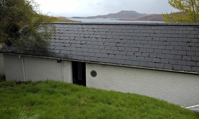 Inverkirkaig Cabaña | Bothy casa de campo en el borde de Europa