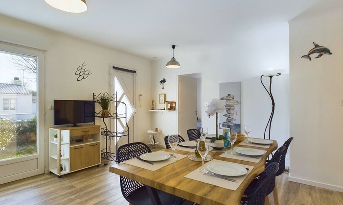 Olonne-sur-Mer Chalet De Esquí | Bourg d'Olonne s/Mer, casa con encanto para 6