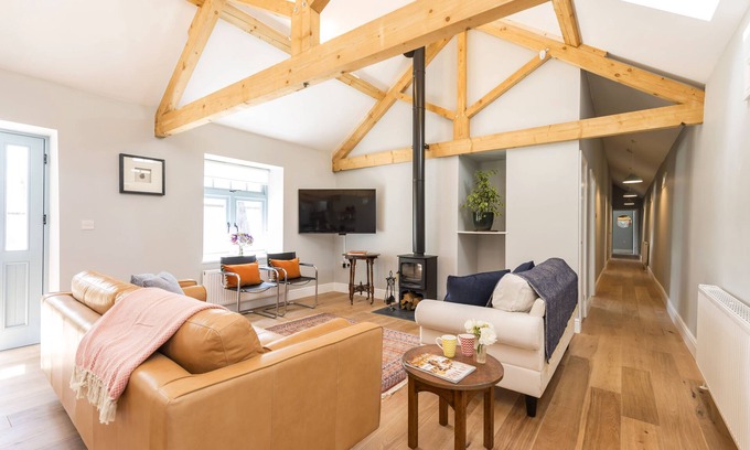 West Compton Casa | Ubicado en un área de excepcional belleza nacional en el campo de West Dorset
