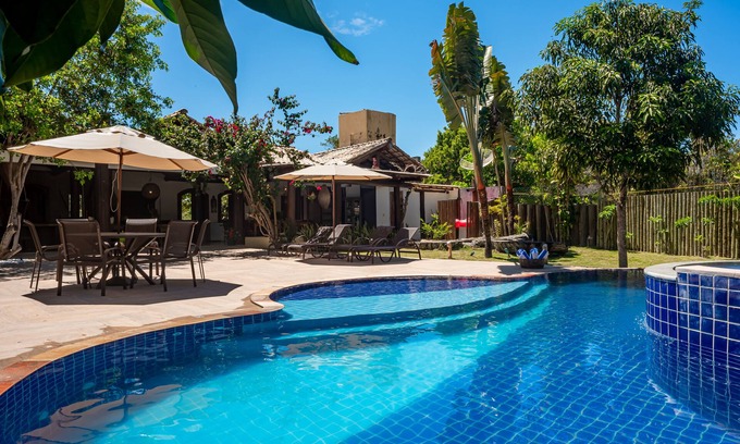 Curuipe Casa | Praia do Espelho, Condominio Outeiro das Brisas, Casa con 7 suites