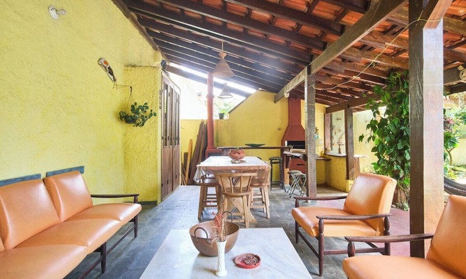 Horto Casa | Beautiful house in gated community with swimming pool in the middle of the Atlantic forest