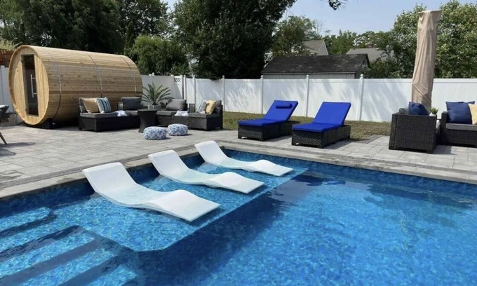 Neptune City Casa | Bradley Beach 5-BR Pool/Jacuzzi 1mile from Beach