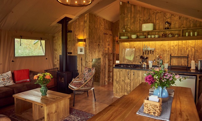 Glastonbury Cabina | Bramley, set in a peaceful orchard just ten minutes from Glastonbury