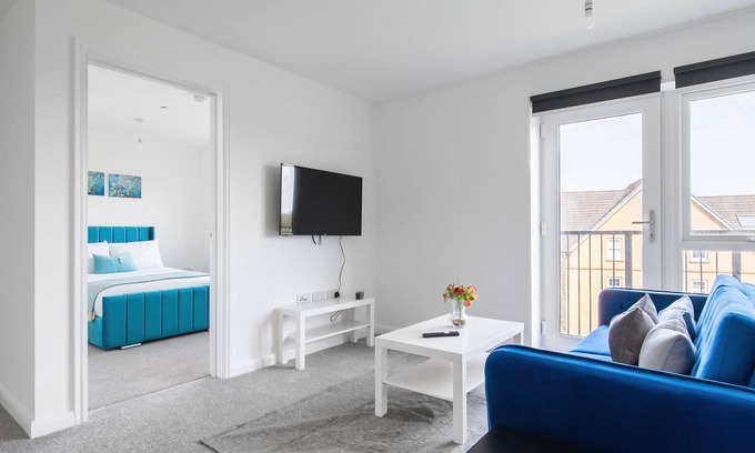 Luton Apartamento | Brand New 2 Bed, 2 Bath Apartment in Luton 43