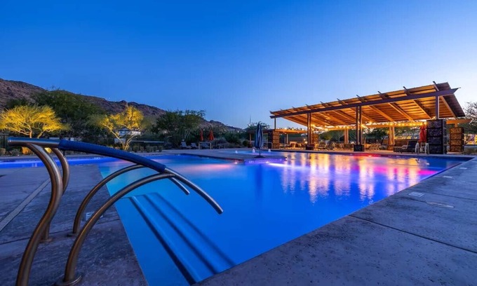 South Mountain Casa | Brand New! Private 3BR Retreat - Pool, Mountain Views, Fast WiFi & Workspace