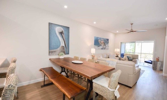 Bonita Shores Villa | Brand New 3BR Villa, 1 Mile to Beach & Outdoor Fun