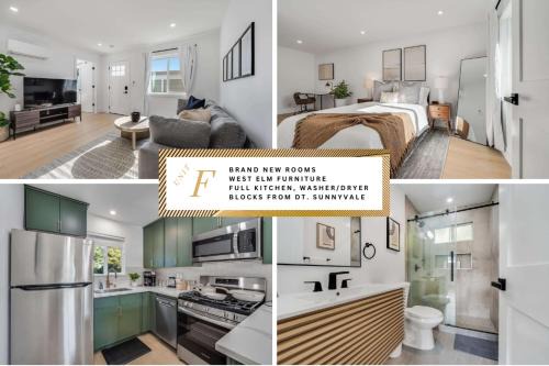 Sunnyvale West Casa | Brand New Apt W Parking Blocks From Downtown- F