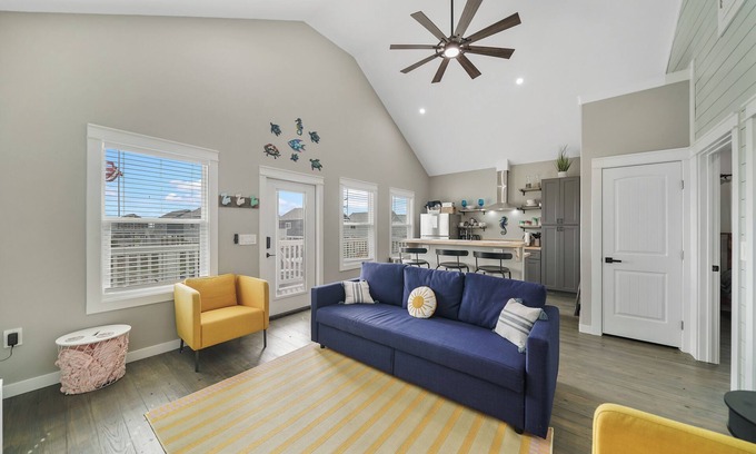 Caplen Casa | Brand New Home! Pet Friendly! Gulf Views! Playground!