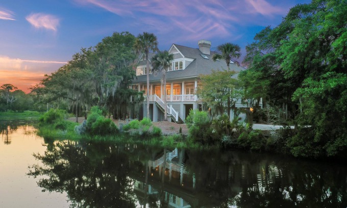 Vanderhorst Plantation Casa | Brand New Pool, Spacious Kiawah 5 Bed w/ lagoon views, sleeps 12
