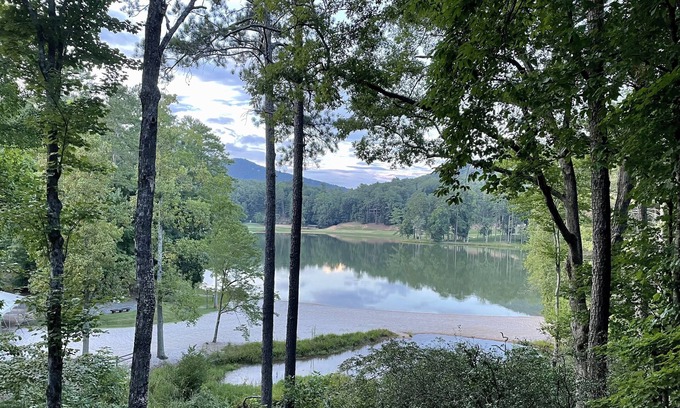 Big Canoe Casa | Breathtaking lake views, steps from beach, golf, and clubhouse. Renovated home!