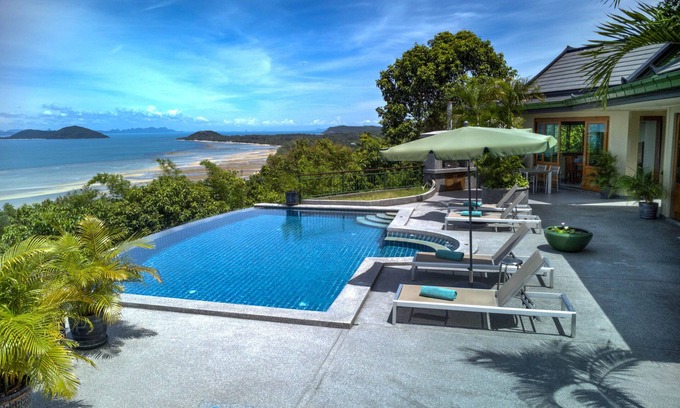Laem Set Villa | Villa de 1 cama, vistas panorámicas al mar, piscina, jacuzzi, coche gratis y traslados gratuitos