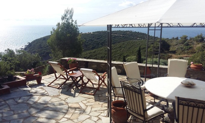 Sithonia Casa | IMPRESIONANTE CASA CON VISTA EN SARTI