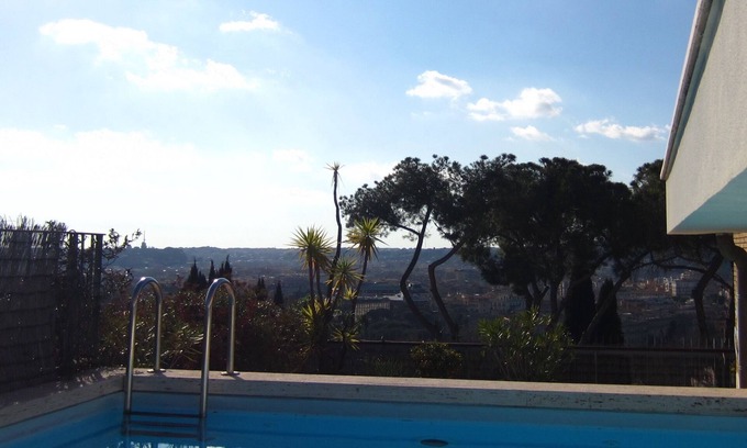 Quartiere III Pinciano Apartamento | Impresionante vista ático - piscina privada en una gran terraza
