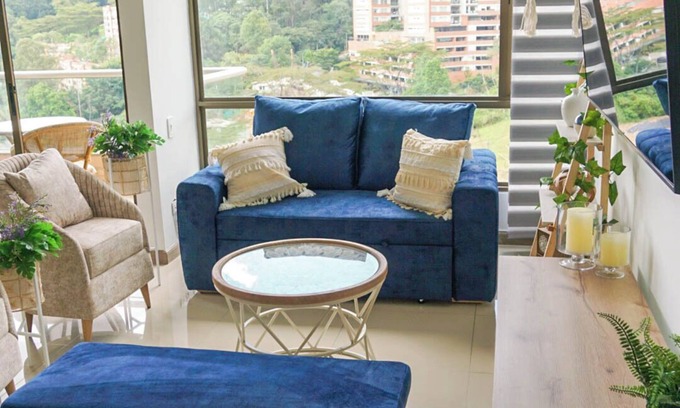 Villa Hermosa Apartamento | Increíbles vistas en El Poblado! Piscina, sauna y gimnasio.