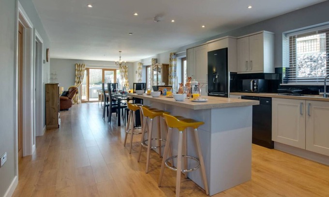 Coelbren Chalet De Esquí | Breconview Lodge in the beautiful Neath