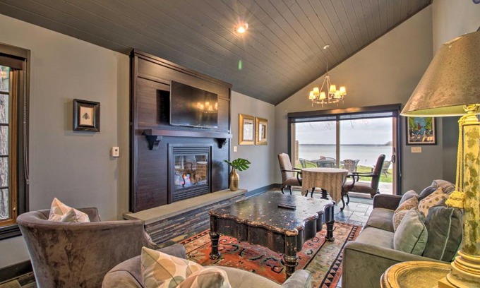 Breezy Point Casa | Breezy Point Escape with Views, Dock and Fire Pit!