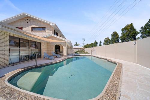 Woorim Casa | Bribie Beach House with Pool - Walk to Surf & Shops