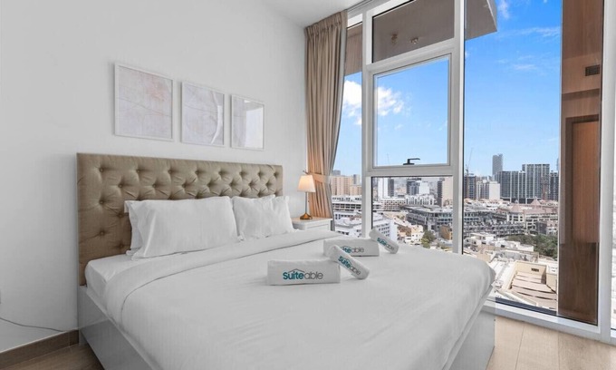 Jumeirah Village Circle Apartamento | Bright 1 Bedroom Apartment with JVC open view