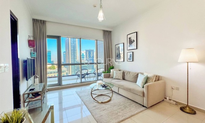 Jumeirah Apartamento | Bright 1 BR with exceptional Dubai Marina view