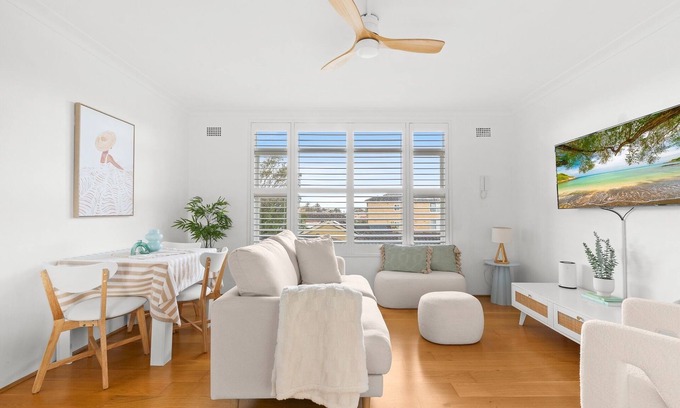 Vaucluse Apartamento | Bright 2-Bed Flat with Balcony in Vaucluse