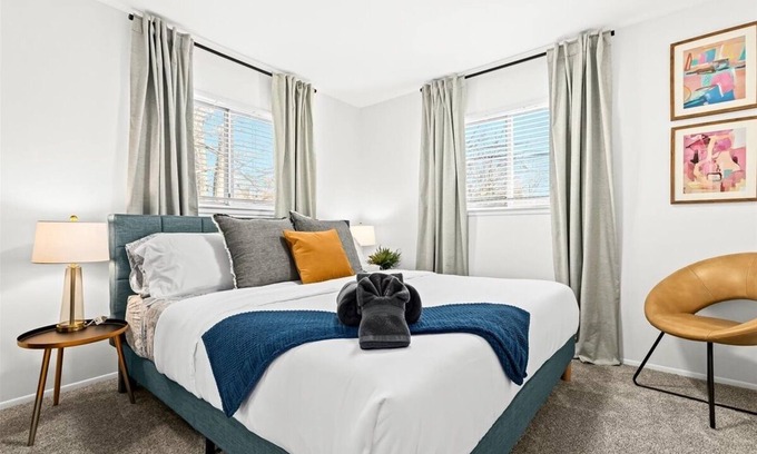 Plymouth Casa | Bright and Stylish 2BR Home! Walk to Downtown/Near Freeways/Private Backyard