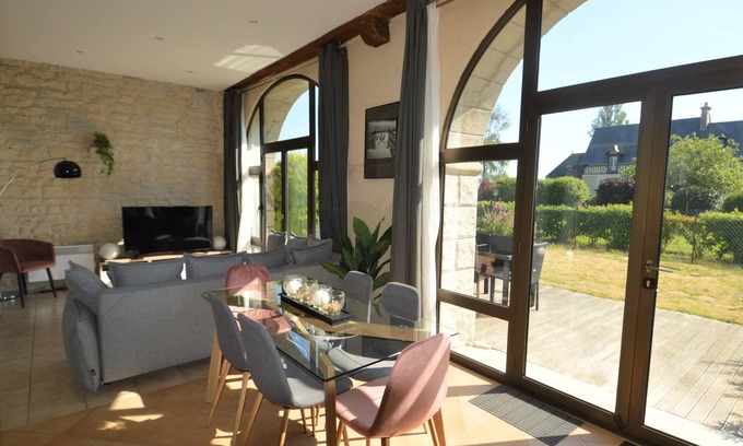 Commes Casa | Bright apartment with garden - Omaha Beach