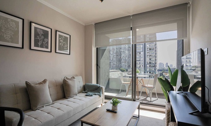 Nunoa Apartamento | Luminoso y acogedor departamento en Ñuñoa 1D1B