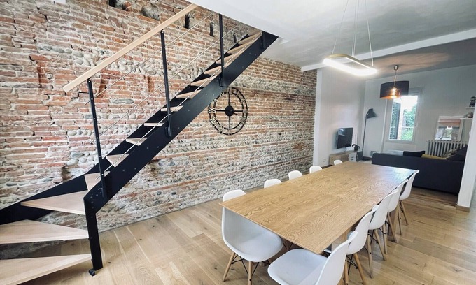 Toulouse Left Bank Casa | Bright house with garden in Toulouse