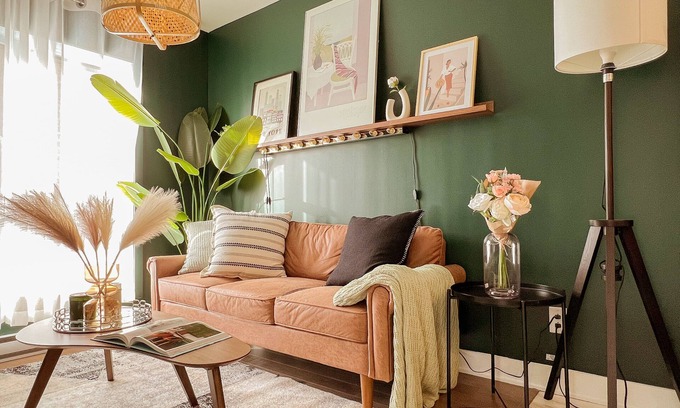 Cote-Des-Neiges—Notre-Dame-De-Grace Apartamento | Bright! King bed *private office*terrace*gym*
