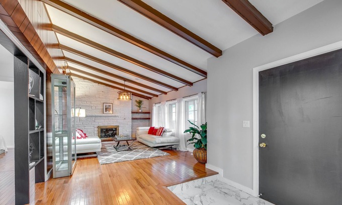 Manchester Casa | Bright Manchester Home with Fire Pit!