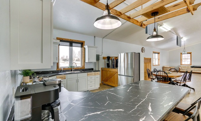 Shipshewana Cabaña | Bright Shipshewana Gem w/ Shuffleboard Table!