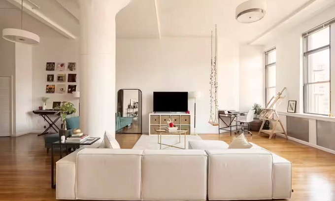 Hudson Square Apartamento | Bright Soho Loft with View