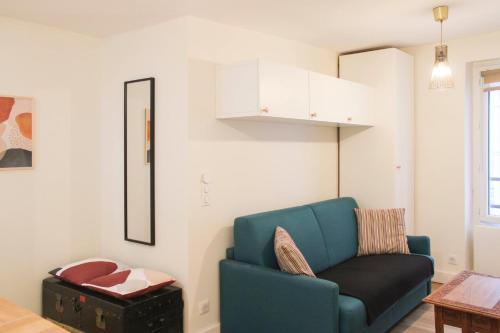 19th Arrondissement Apartamento | bright studio with balcony quiet location