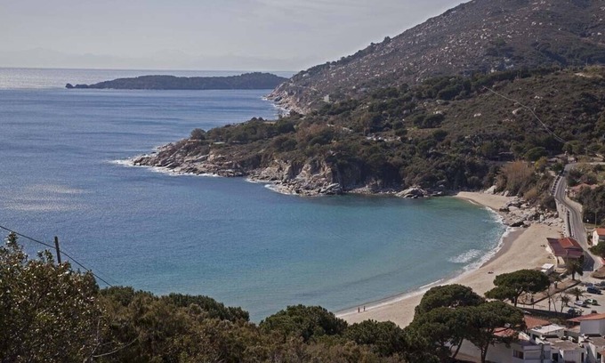 Cavoli Apartamento | Tres habitaciones en la residencia luminosa terraza con vistas al mar y las islas, aparcamiento