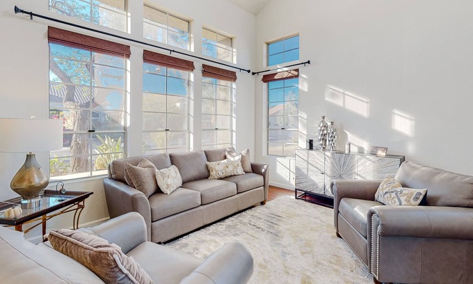 Tatum Ranch Casa | Brilliant home with pool, lovely patio, washer/dryer & central AC